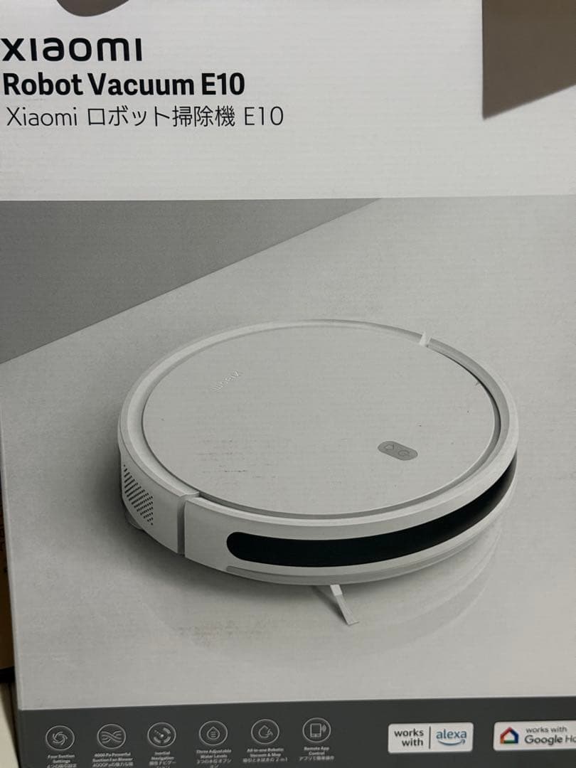 Xiaomi ロボット掃除機 E10 2-in-1 吸引・水拭き両用