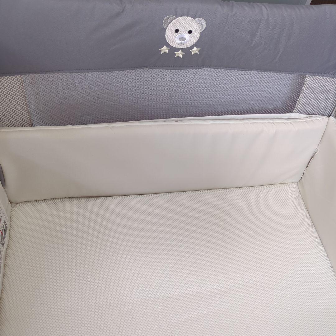 【最上位モデル】 Apricaベビーベッド ココネルエアー グレーベアー