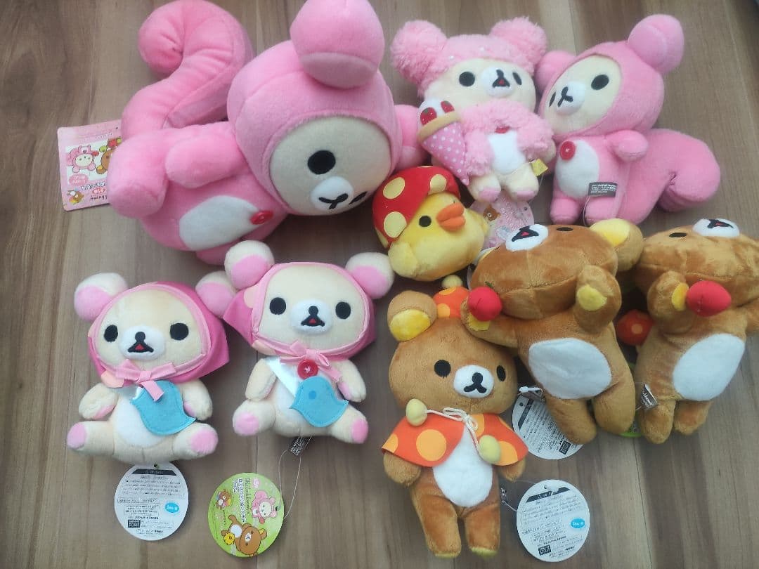 リラックマ　ぬいぐるみ　まとめ売り 大量セット①