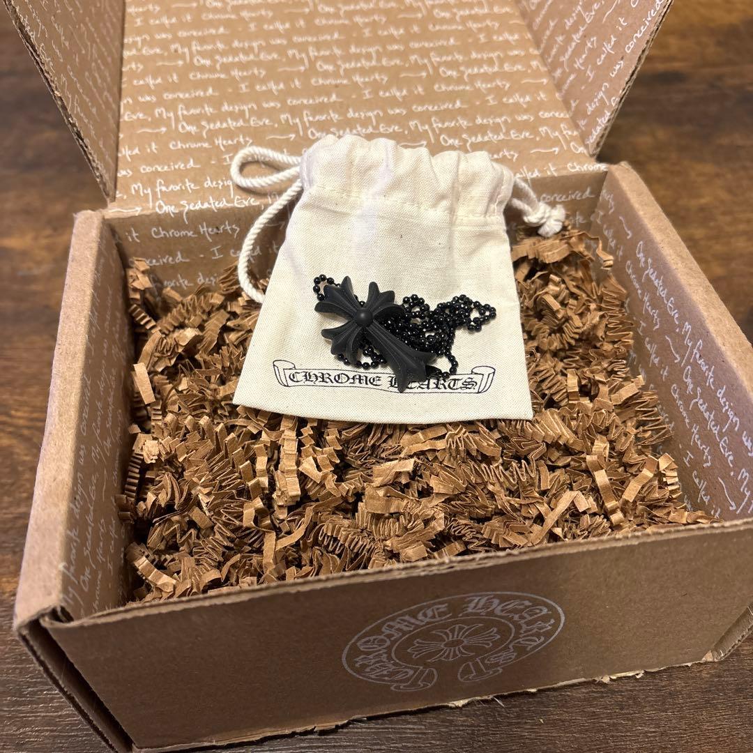 サ*廷様 公式購入 CHROME HEARTS クロムハーツ シリコン ネックレ