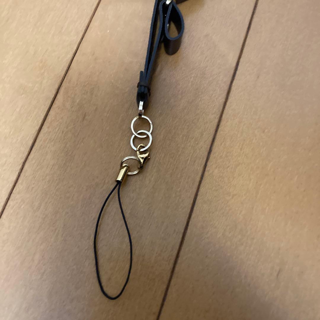 Salvatore Ferragamo ブラウンレザー ストラップ