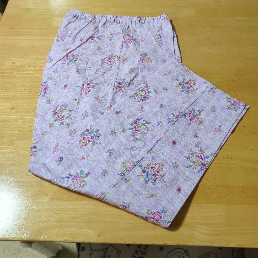 Wacoal  ワコ一ル  ミントン  パジャマ ゜ 長袖 パ−プリル 花柄