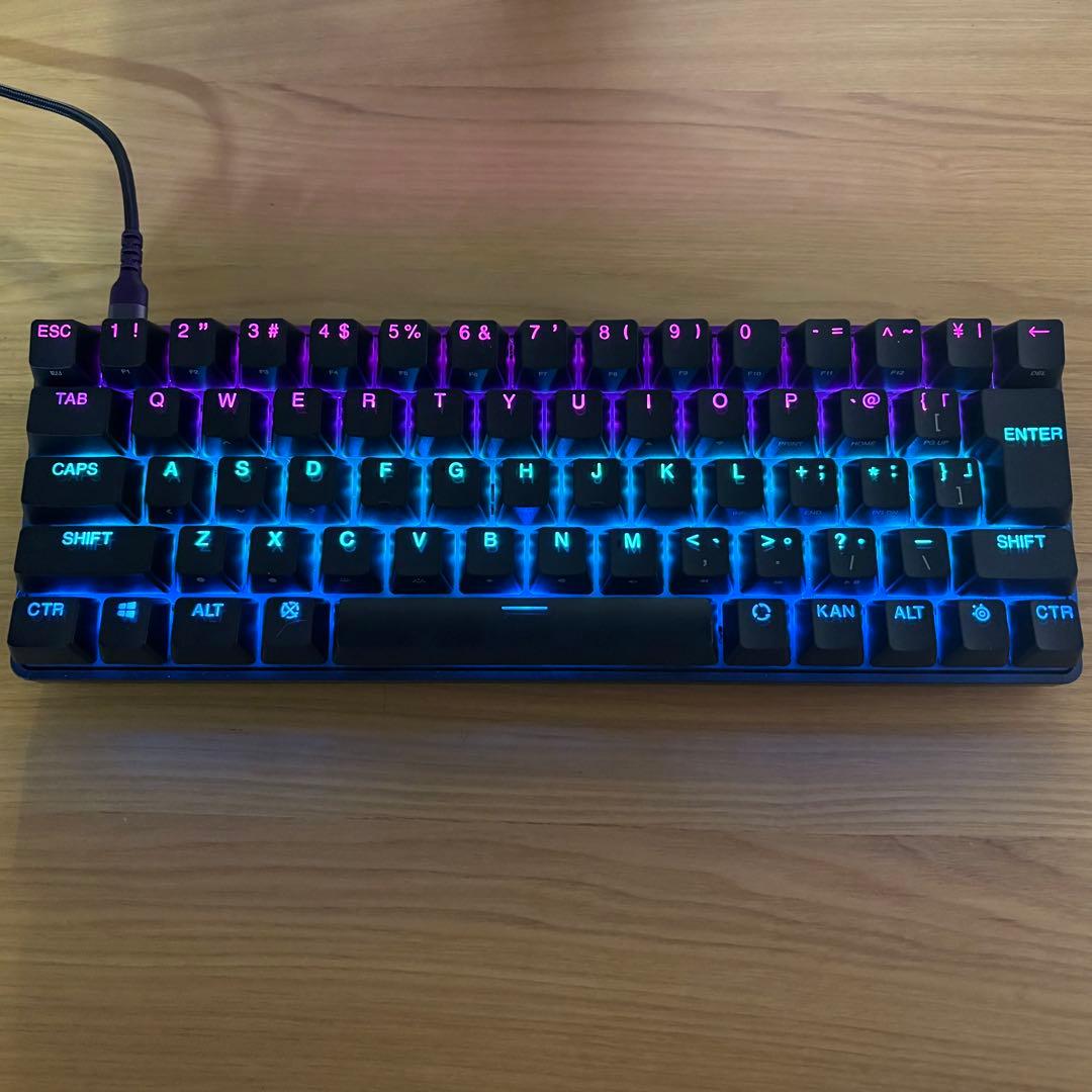 美品 SteelSeries Apex Pro Mini ゲーミングキーボード