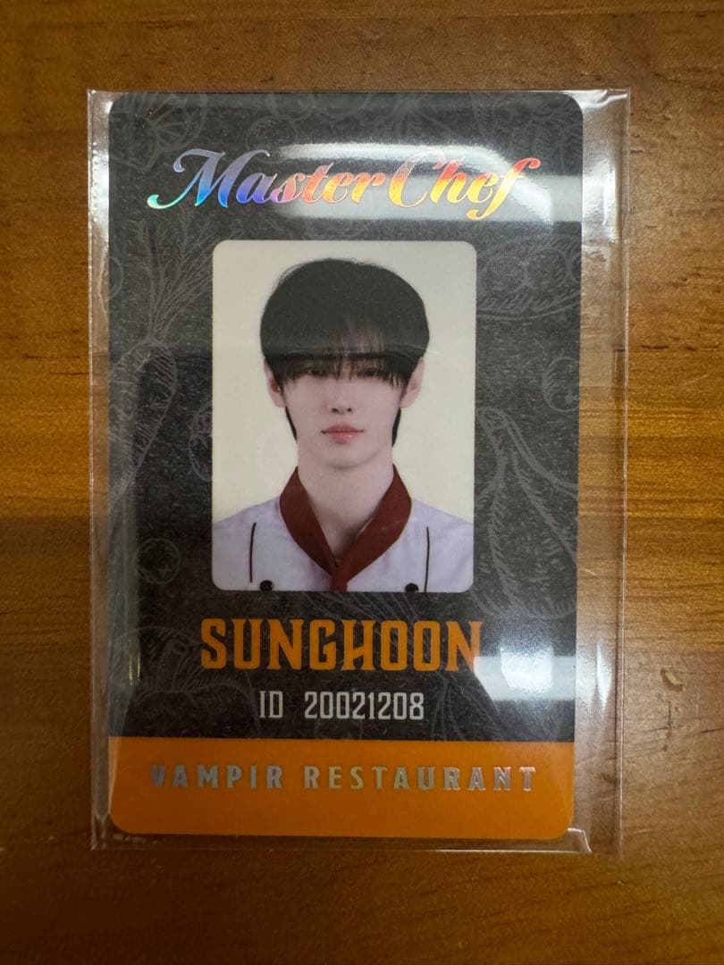 ENHYPEN WORLD シェフ SPカード ソンフン 未使用