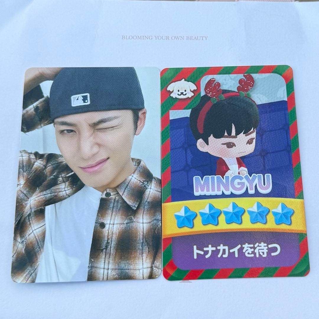 ミンギュ　FC更新トレカ　seventeen