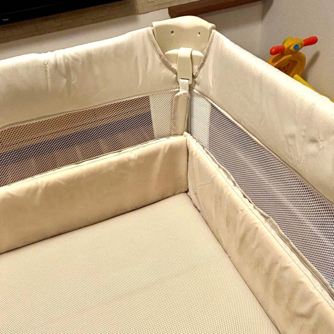 ✨️美品✨️Apricaアップリカ ベビーベッド ココネルエアー ミルク 新生児