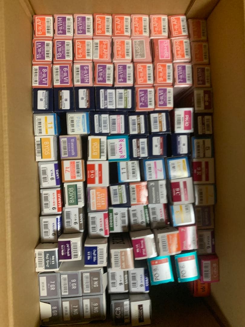 ヘアカラーセット 183本set