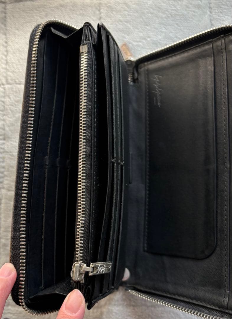 Yohji Yamamoto 長財布 ヨウジヤマモト ブラック