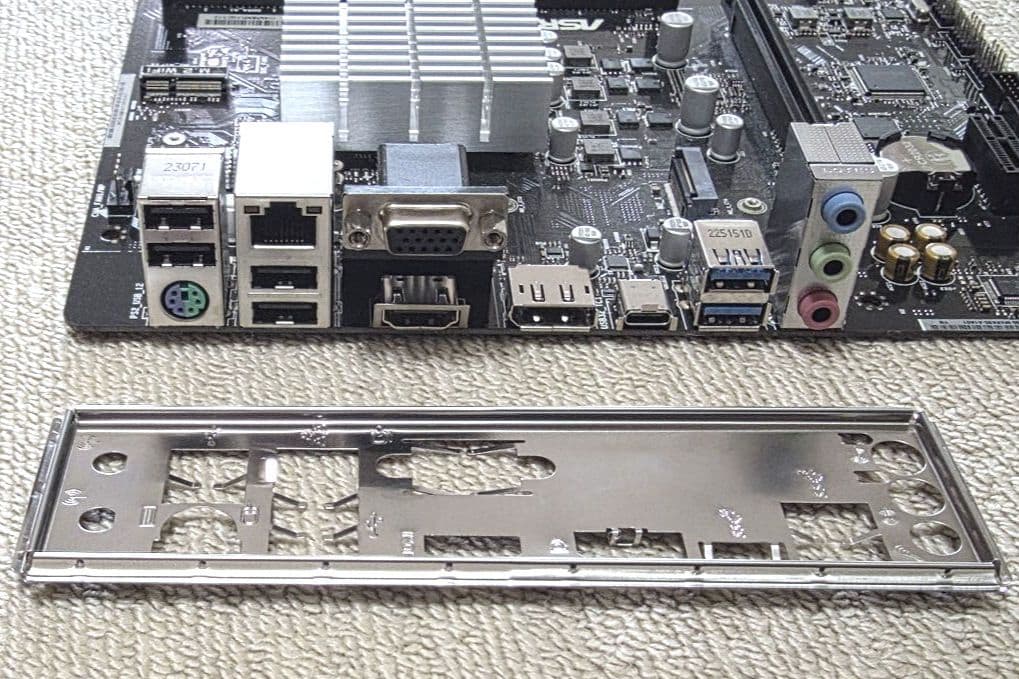 ASUS マザーボード N100M (Micro ATX) 中古