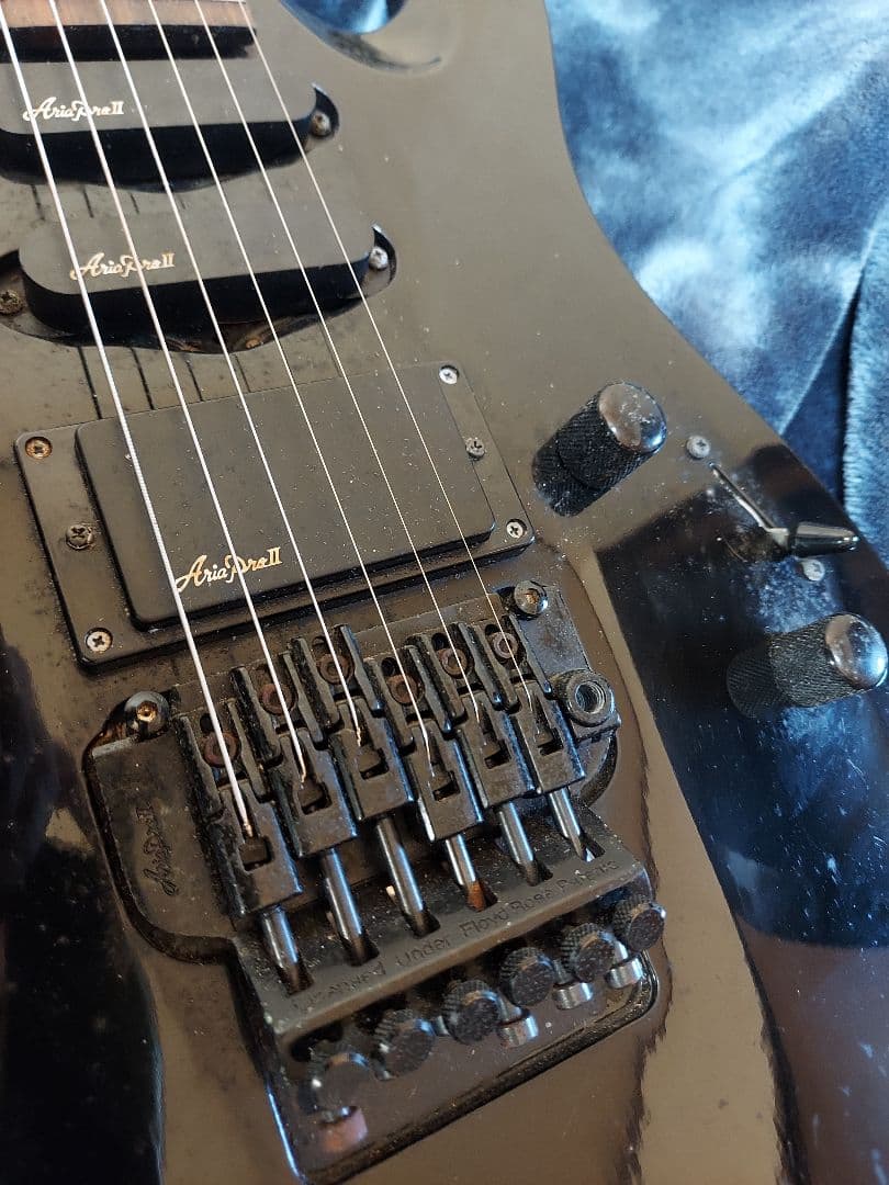 Aria Pro II MA-550 エレキギター ブラック