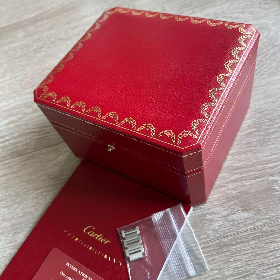 【美品】カルティエ タンク フランセーズ Cartier ステンレススチール 箱