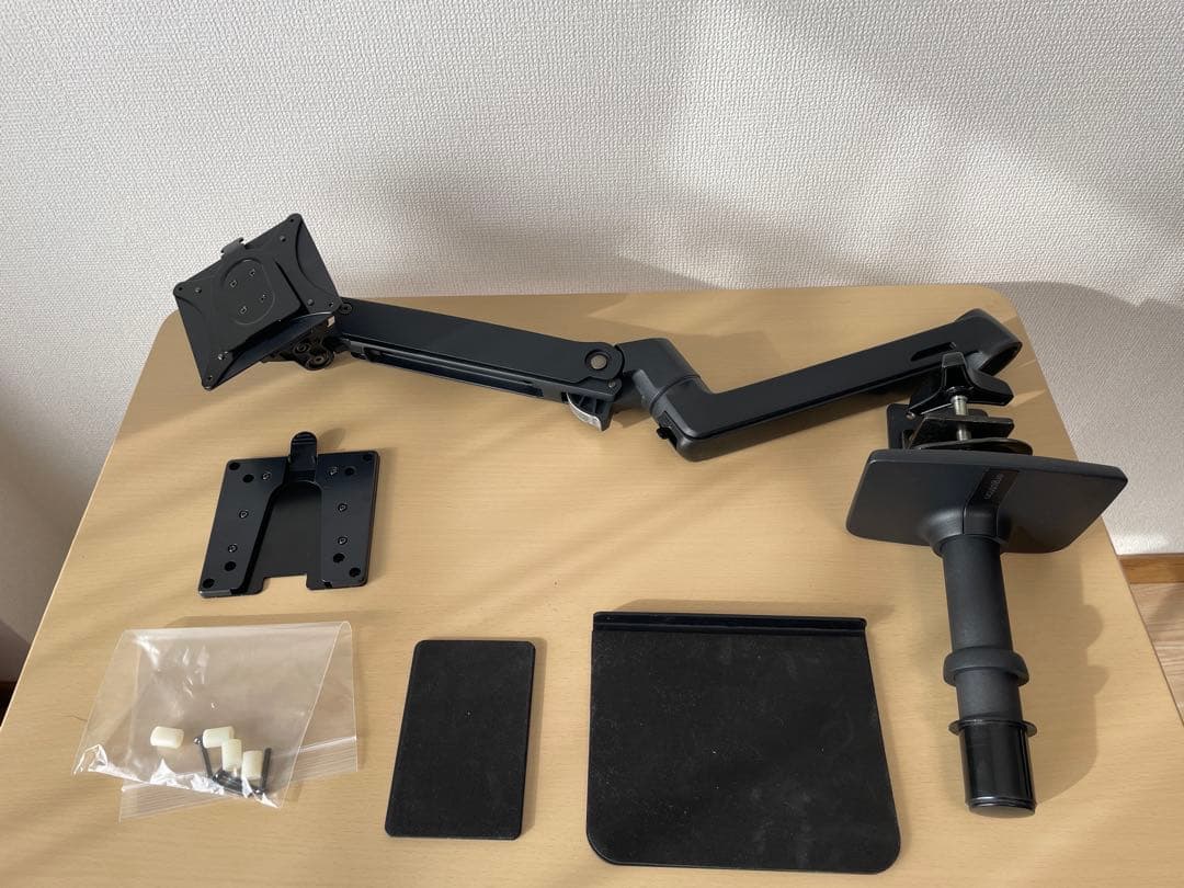 エルゴトロン LX 黒 モニターアーム クイックリリースブラケット VESA対応