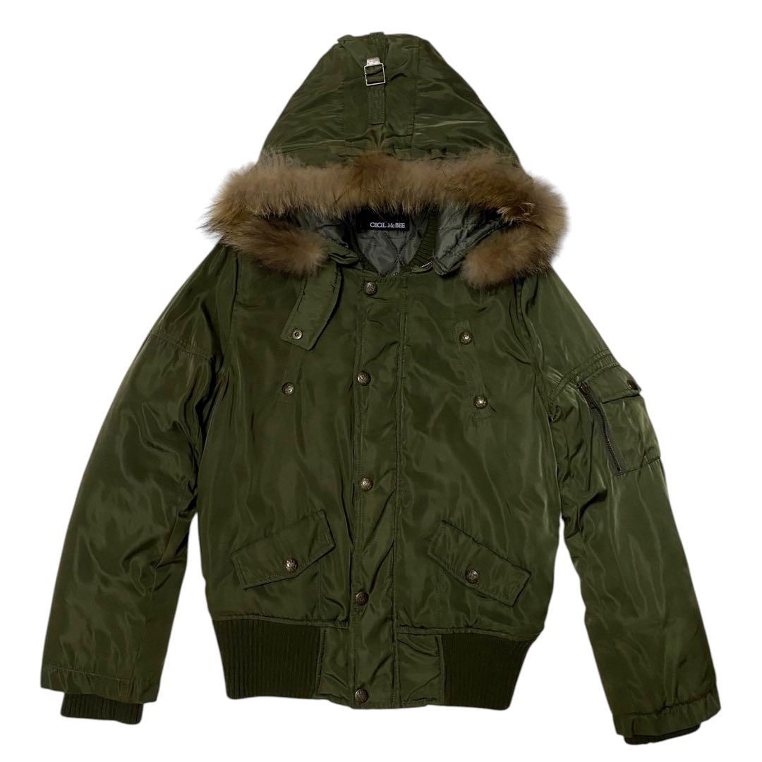 Y2K ファー ミリタリージャケット 平成ギャル archive お兄系