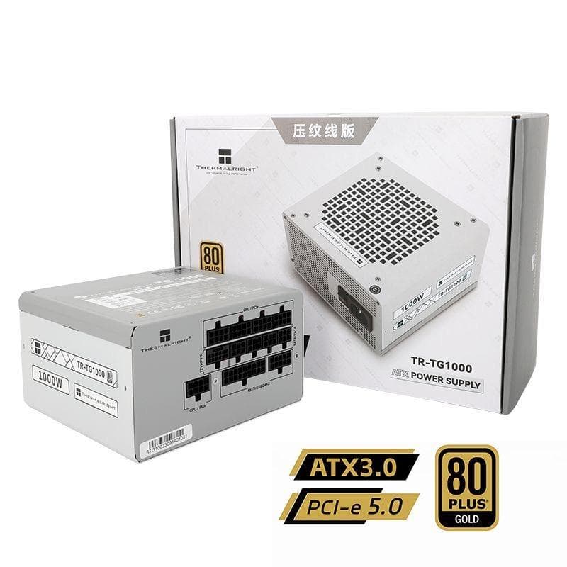 1000W電源ユニットTG1000ホワイト ATX3.0 80PLUS GOLD