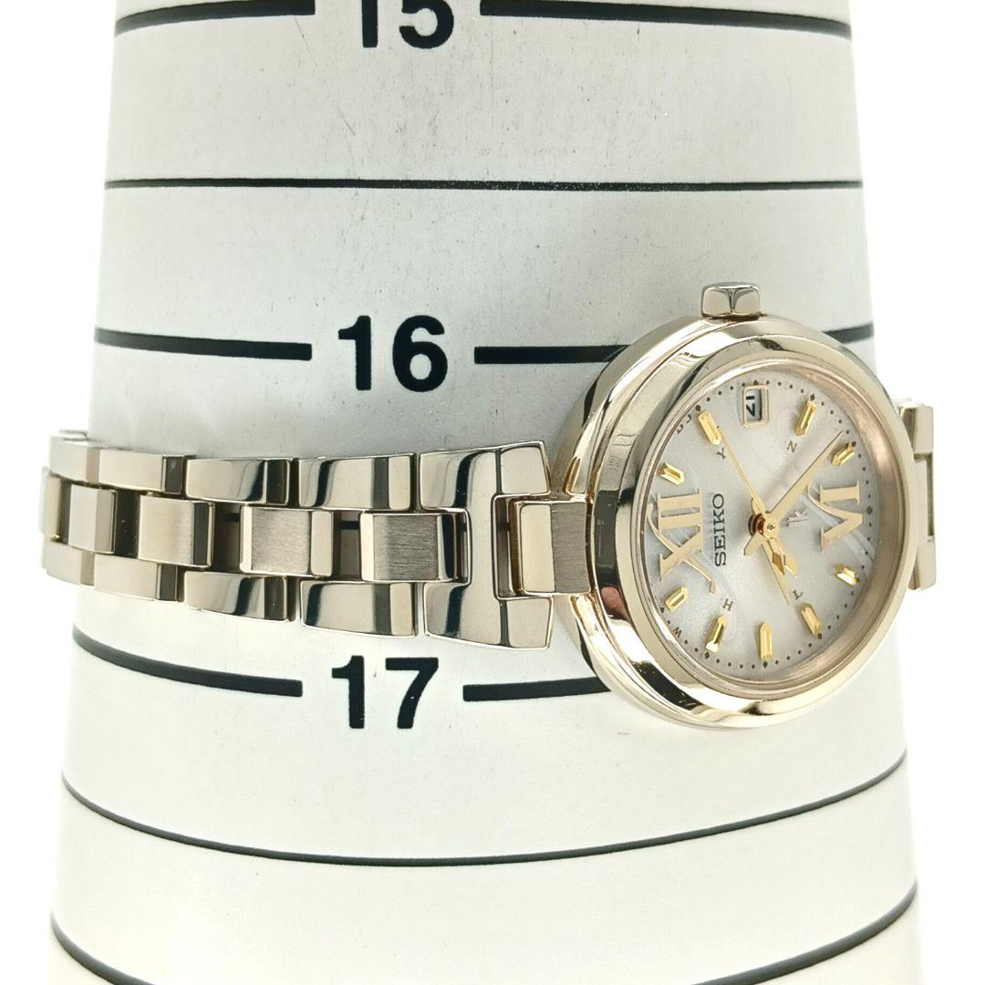 【極美品 電波ソーラー】セイコー　ルキア　レディース腕時計　aB1L-1