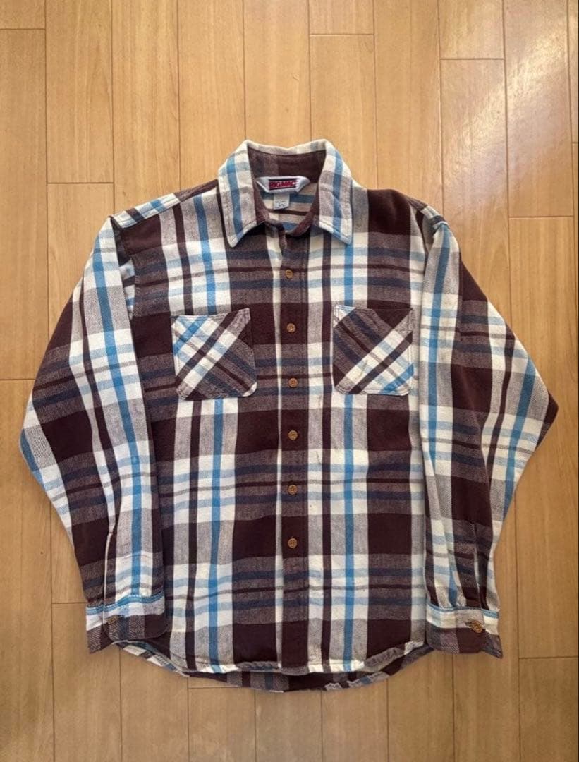 90sBIG MACネルシャツUSA製