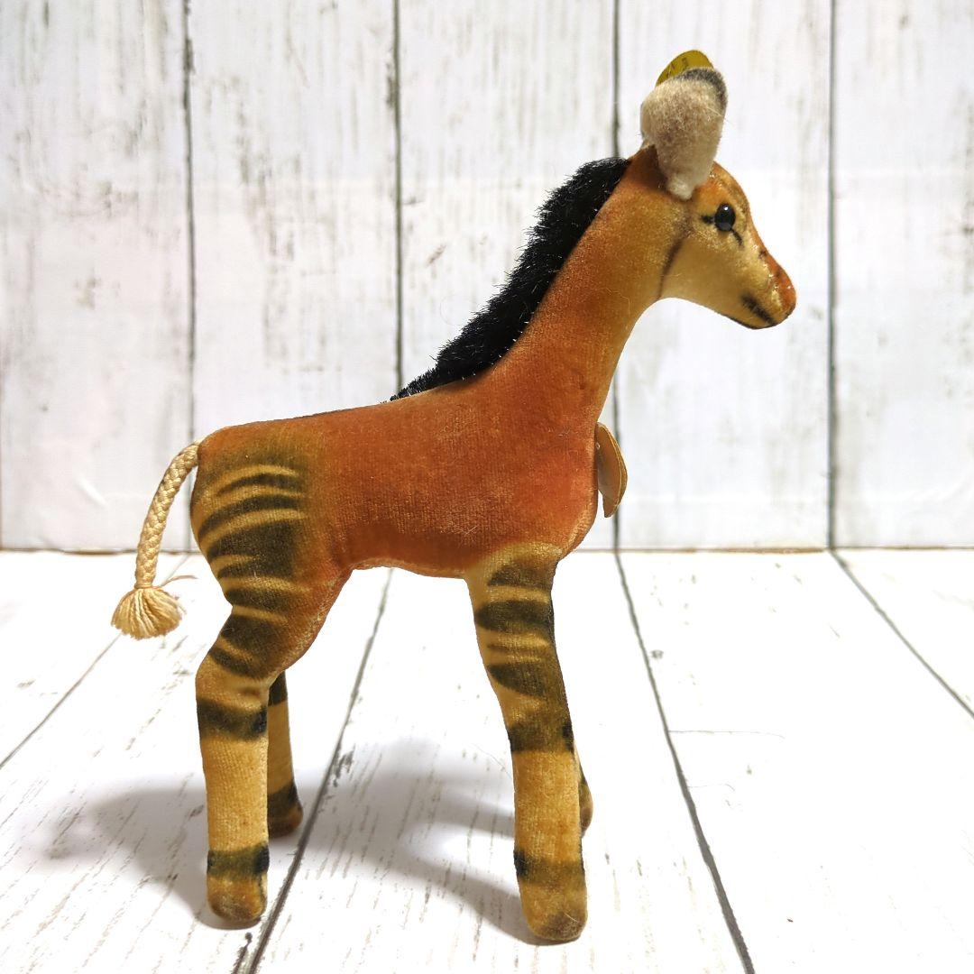 「ゆか様用2点」シュタイフ オカピ&キリン ヴィンテージ Steiff ドイツ