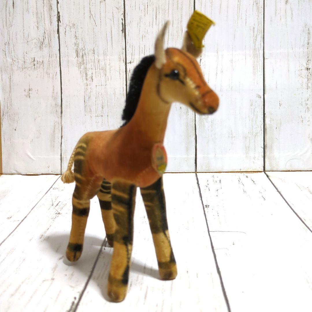 「ゆか様用2点」シュタイフ オカピ&キリン ヴィンテージ Steiff ドイツ