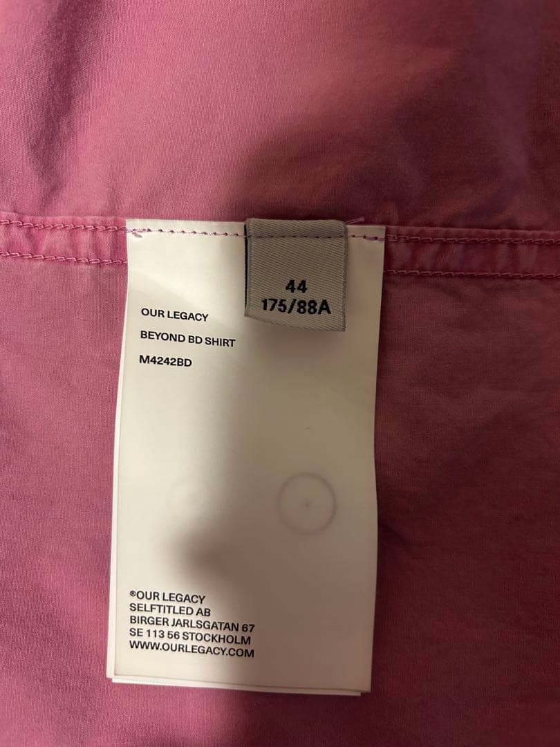 OUR LEGACY BEYOND BD SHIRTボタンダウンシャツ