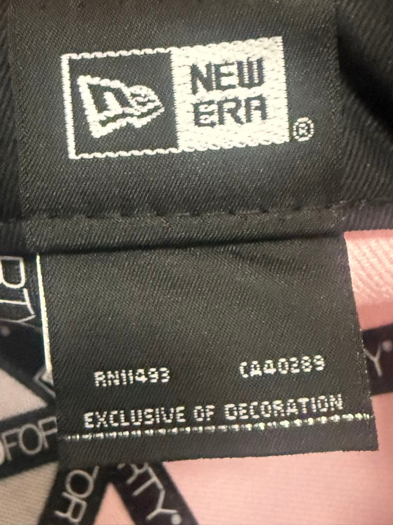 ニューエラ　9FORTYRHINESTONE ドジャースピンク