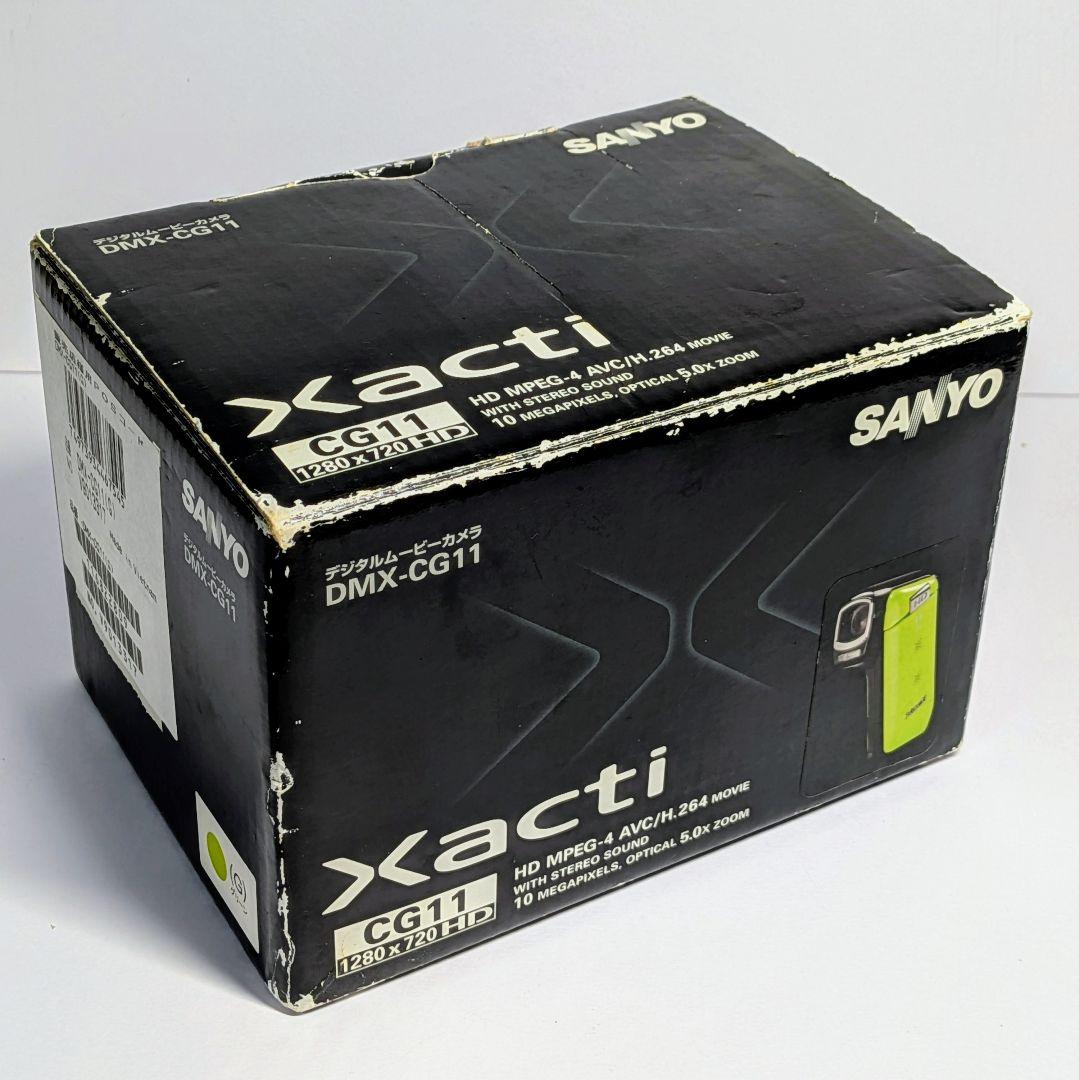 SANYO Xacti ザクティDMX-CG11 付属品有り バッテリー2個付き