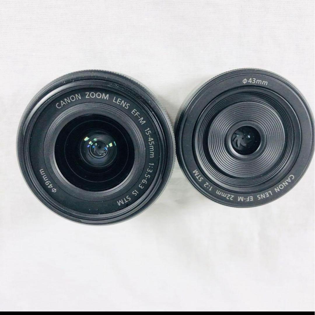 【完動美品】Canon EOS M10 ダブルズームキット 動作確認済み