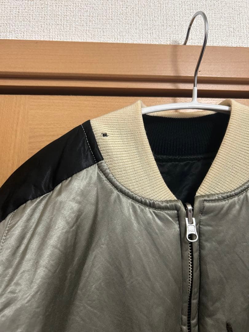 SKULL JEANS リバーシブルスカジャン ボンバージャケット40 スカル