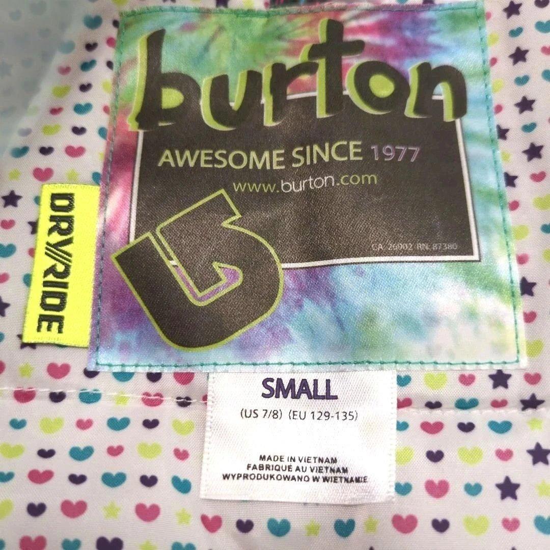 Burton スノーボードウェア 子ども用 上下 サイズS 130くらい未使用品