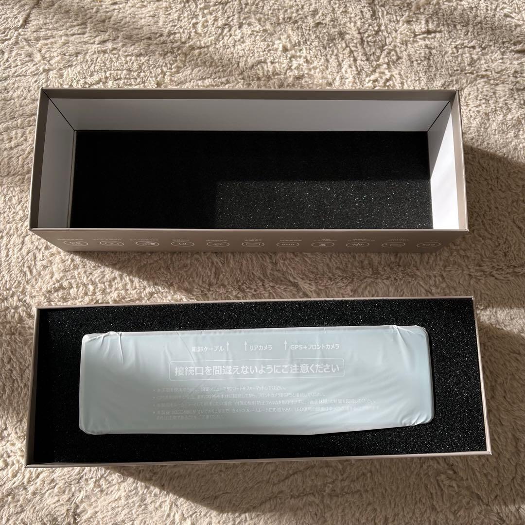 新品❣️ドライブレコーダー 4K 前後カメラ 分離型 ミラー型 GPS 駐車監視付