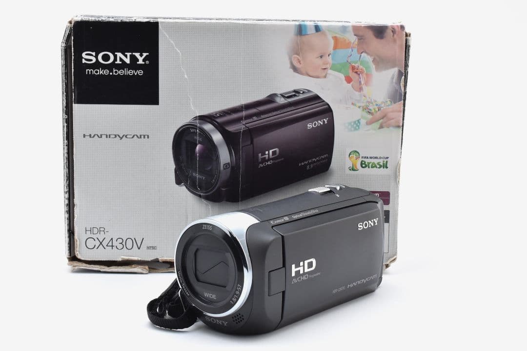 美品　元箱付　 SONY HDR-CX430V ビデオカメラ ソニー