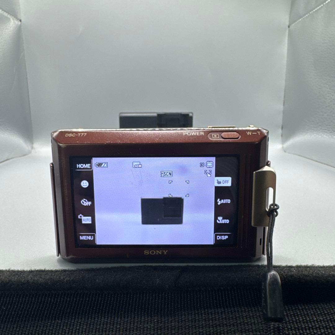 T001 SONY cyber shot DSC T77 デジタル カメラ