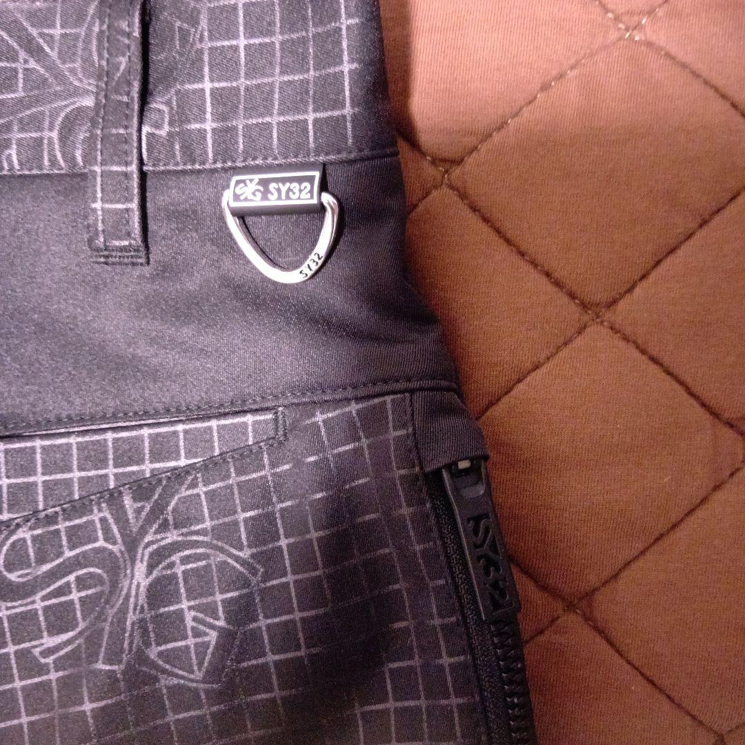 く*ん様 未使用品　sy32 by sweet years ブラック　総柄　Lサ