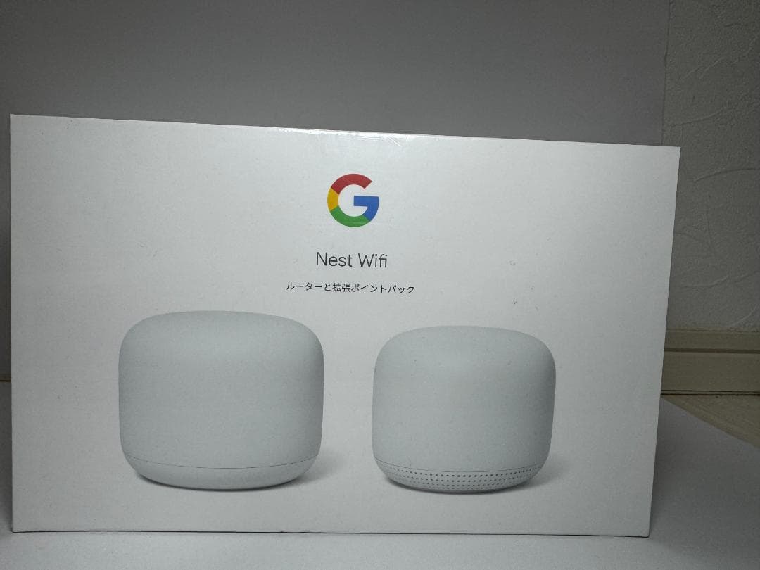 新品　Google Nest ルーターと拡張ポイント GA00822-JP