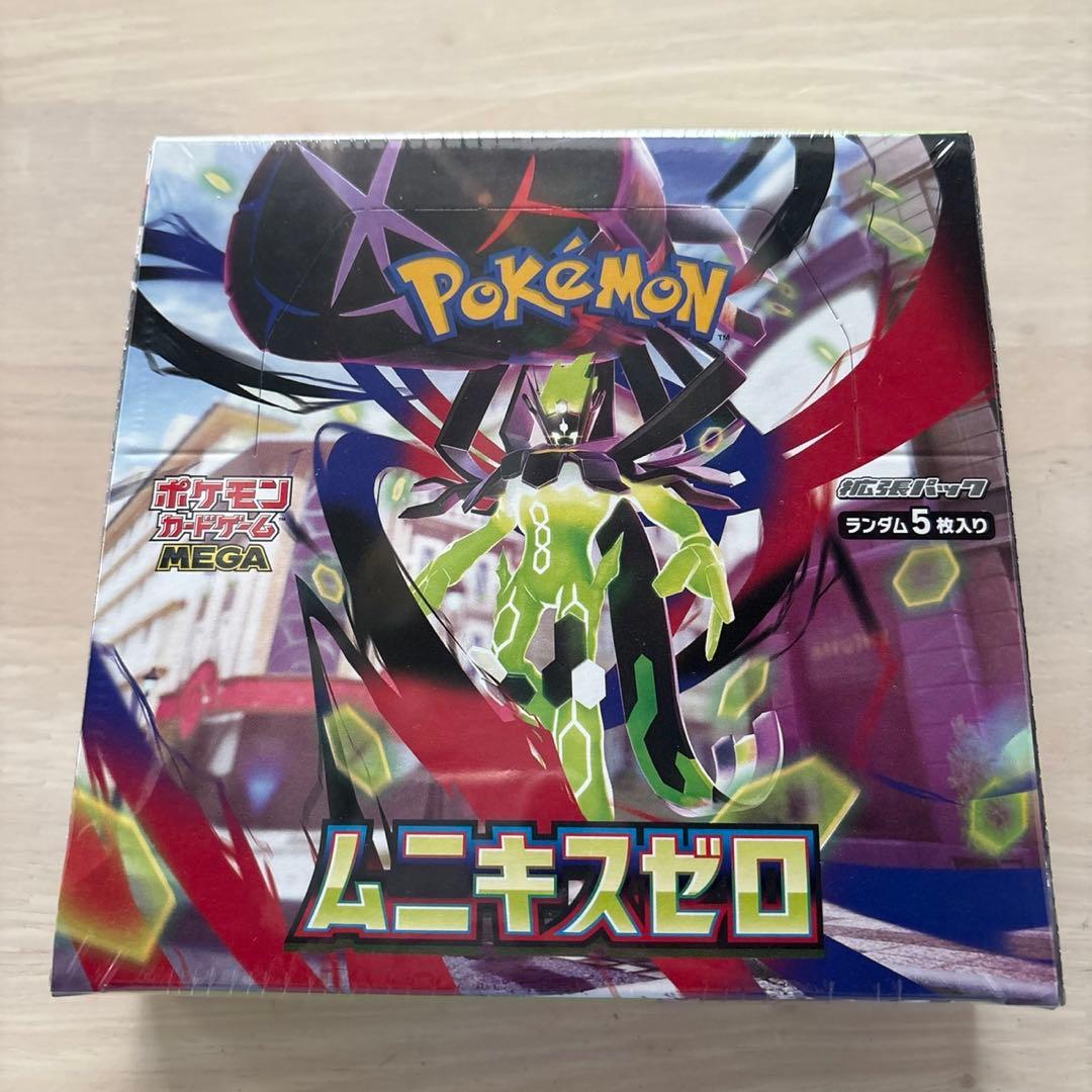 ポケモンカードゲーム ムニキスゼロ　新品未開封BOX シュリンク付き