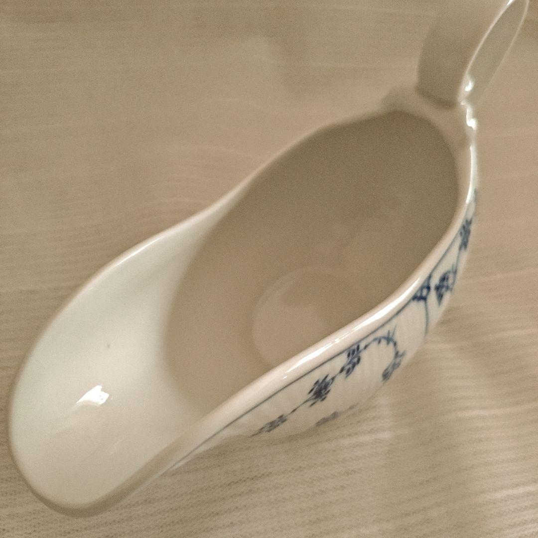 ロイヤルコペンハーゲン ブルーフルーテッド プレイン ソースジャグ