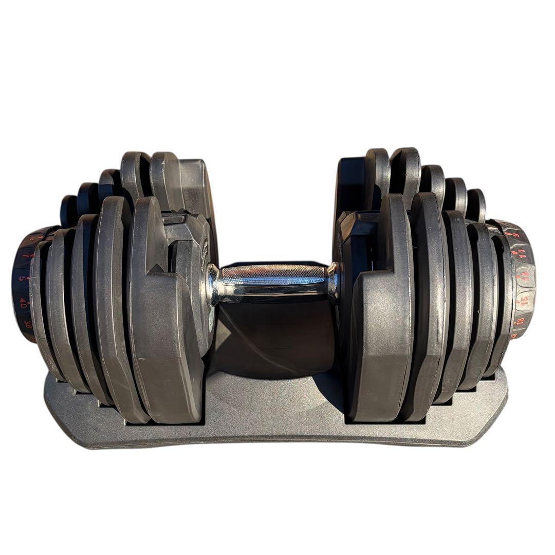 【動作確認済】DUMBBELL 可変式ダンベル 40kg ①