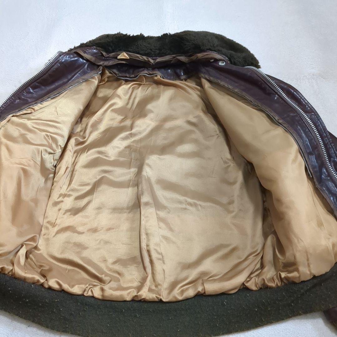 SCHOTT G-1 牛革 レザージャケット ボアライナー フライトジャケット