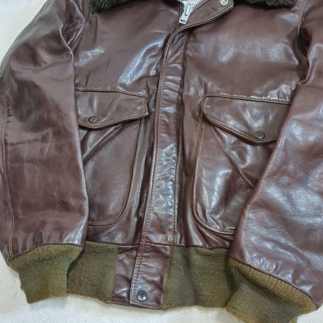 SCHOTT G-1 牛革 レザージャケット ボアライナー フライトジャケット
