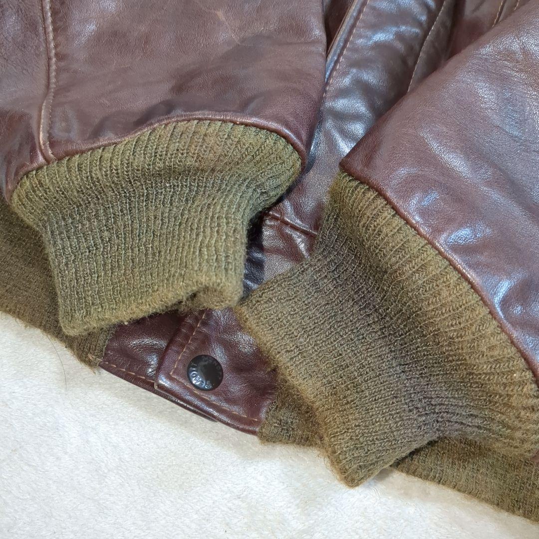 SCHOTT G-1 牛革 レザージャケット ボアライナー フライトジャケット