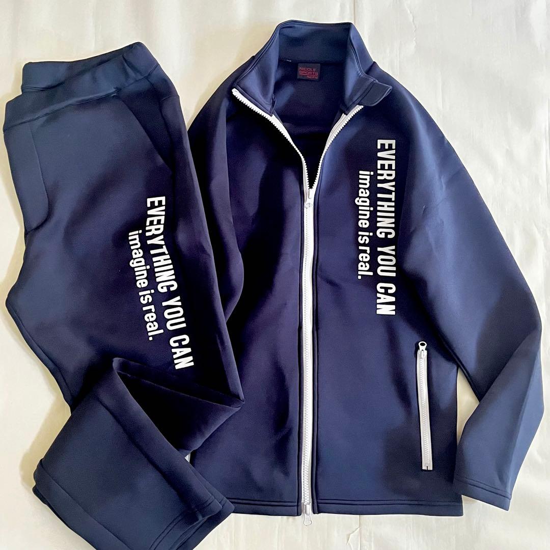 【美品】NICOLE SPORTS ニコル トレーニングウェア セットアップ