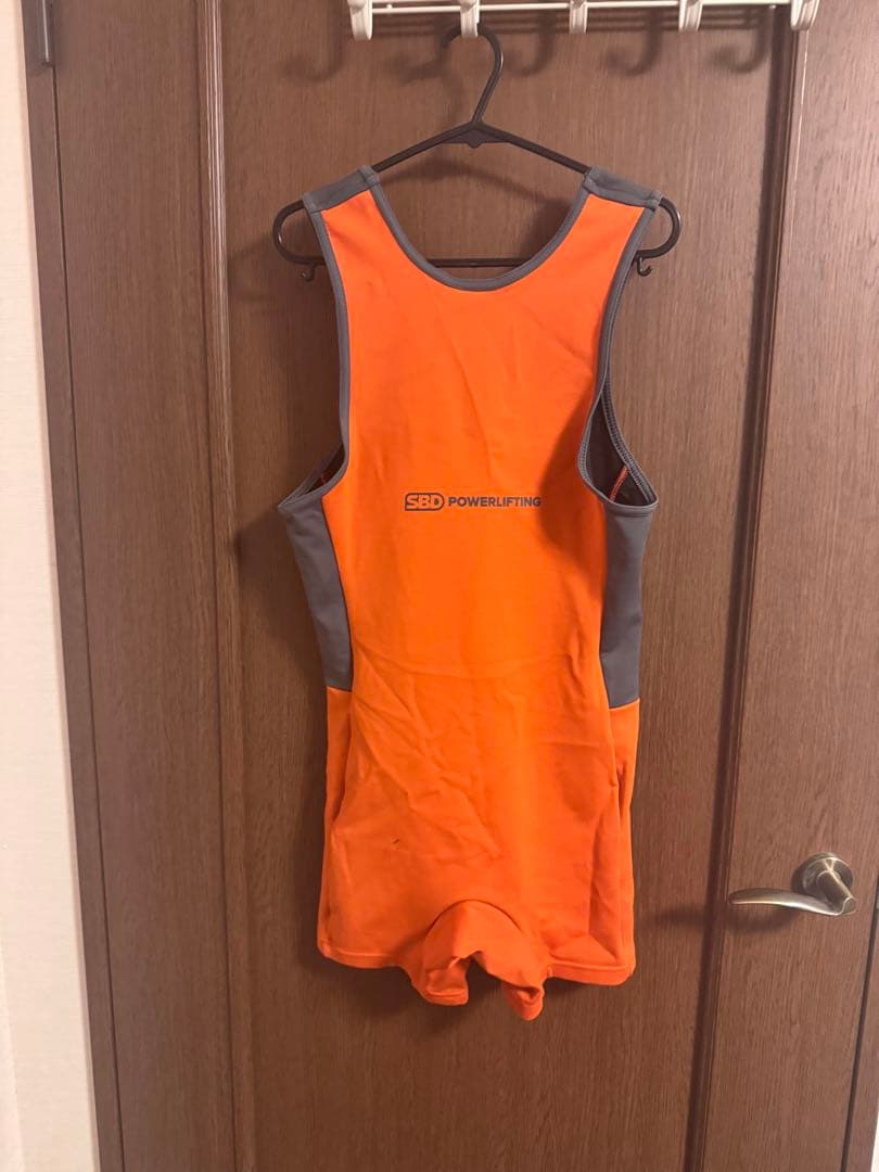 SBD Forge パワーリフティングシングレット オレンジ M