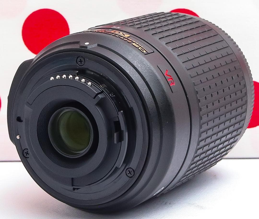 ニコン Nikon AF-S 55-200mm VR❤手振れ補正付き❤望遠レンズ