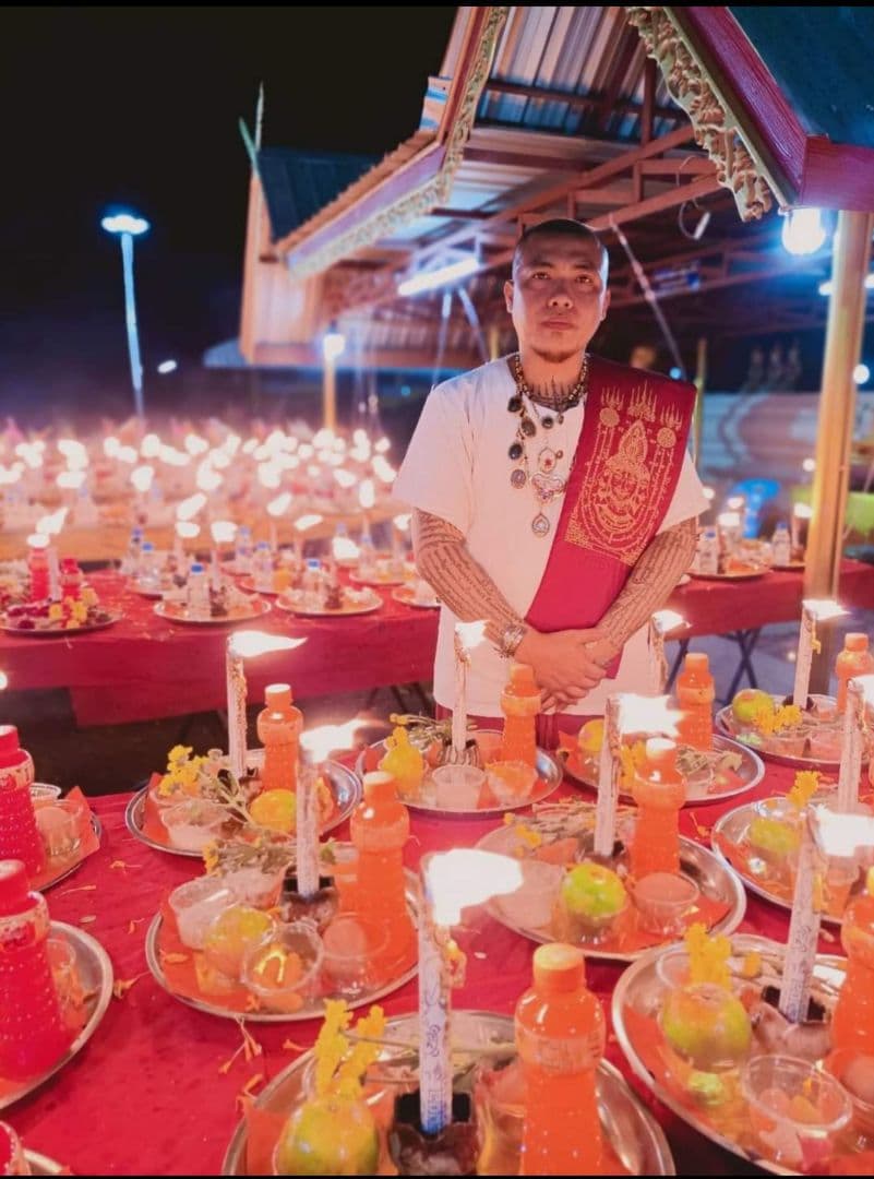 タイのお守り　プラクルアン　5人女性精霊お守り　恋愛　幸運　金運