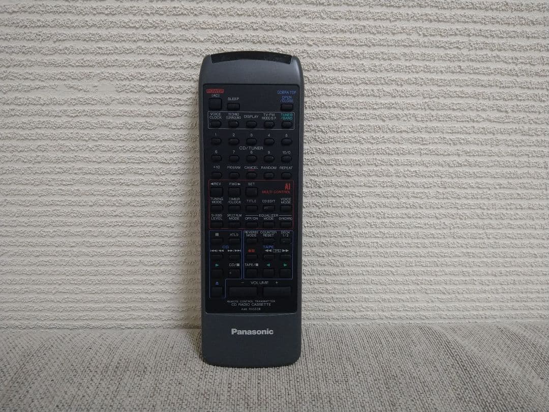 【バブルラジカセ】Panasonic　コブラトップ　RX-DT909　ジャンク