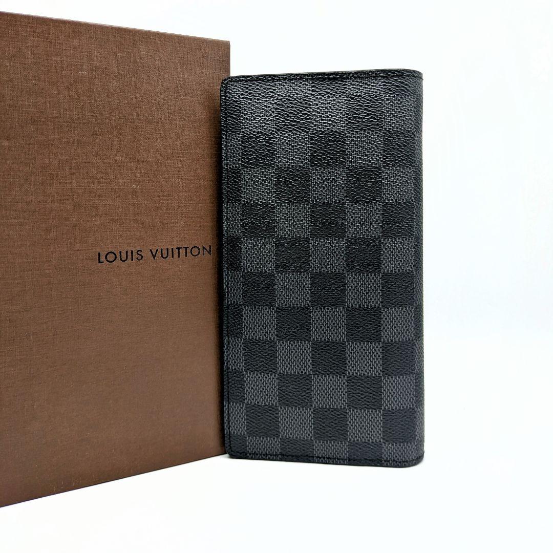 【未使用級】ポルトフォイユ・ブラザ ダミエグラフィット ルイヴィトン 長財布