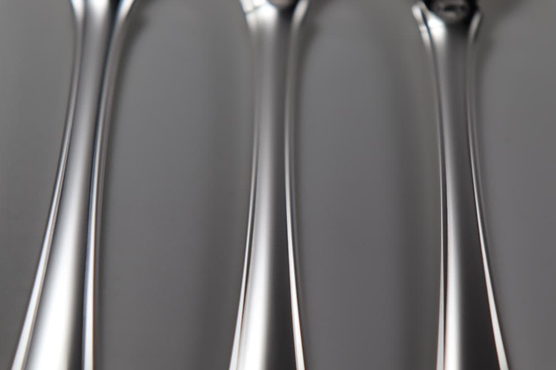 ジョージ・ジェンセン■スターリング製ケーキフォーク3本セット■純正箱・収納袋付き