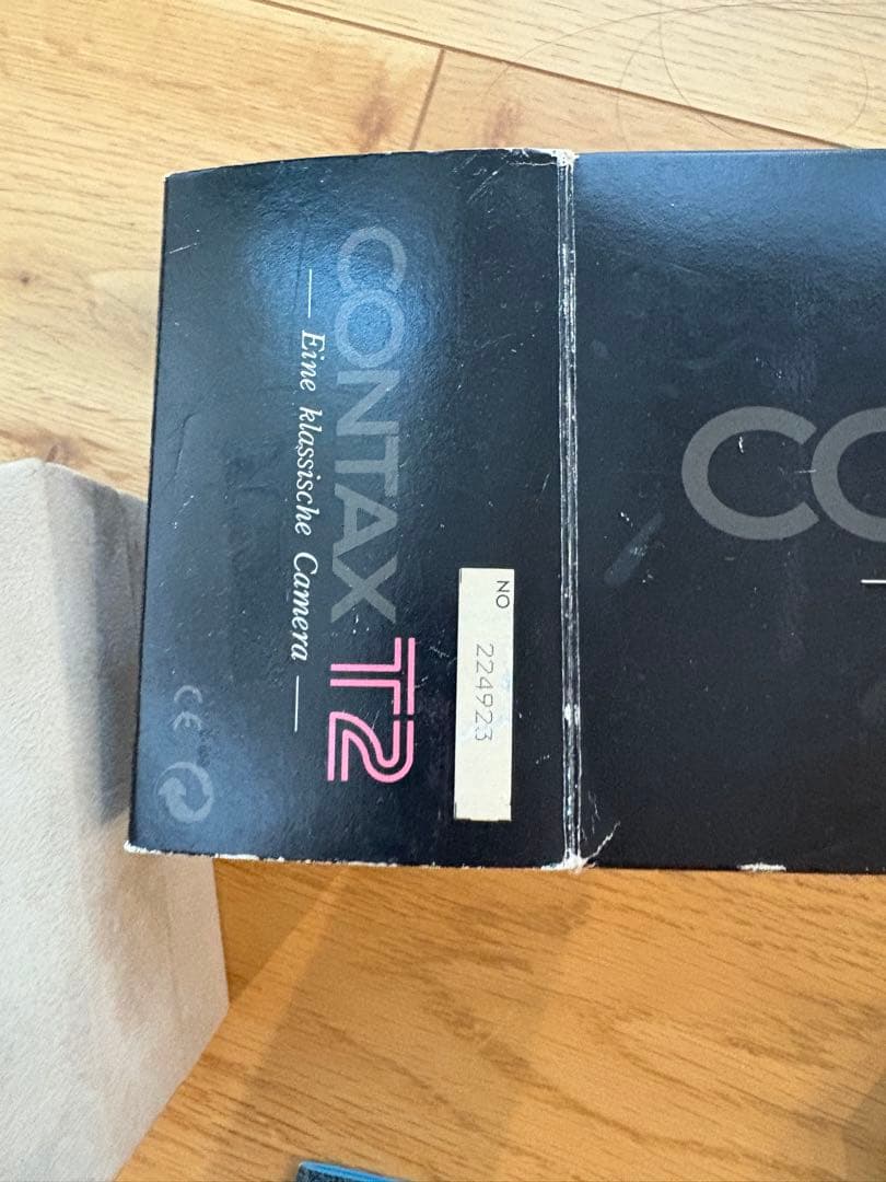 CONTAX T2 ジャンク コンパクトフィルムカメラ シルバー