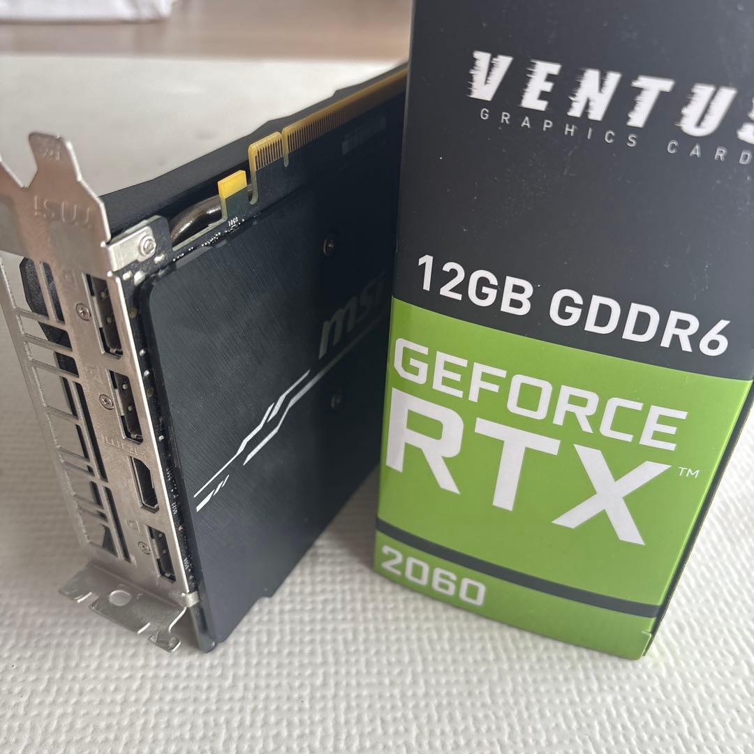 グラフィックボード・グラボ・ビデオカード MSI VENTUS GeForce RTX 2060 12GB