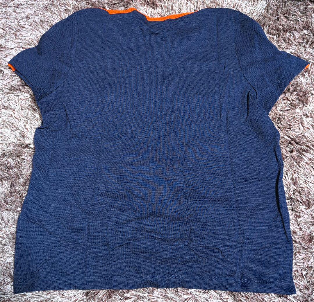 Lacoste テニスウェア ネイビー/オレンジ