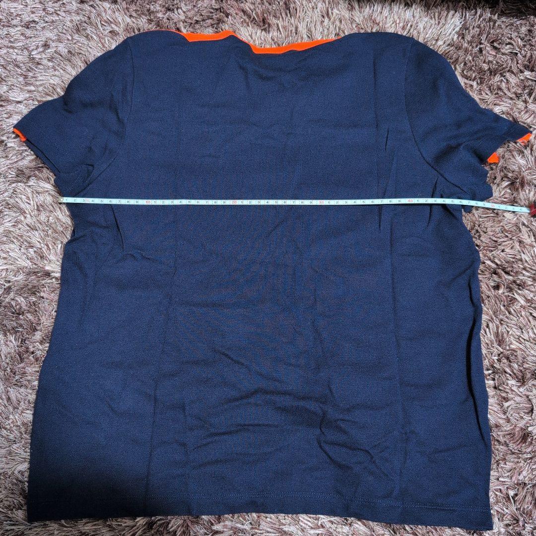 Lacoste テニスウェア ネイビー/オレンジ